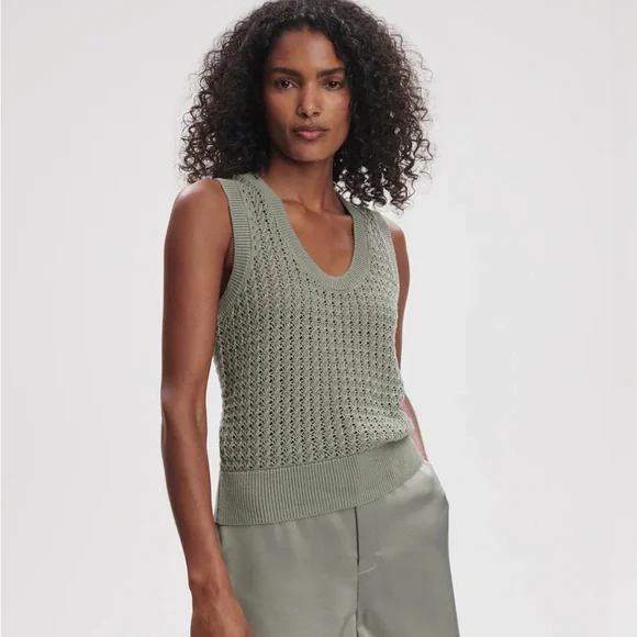Varley Ferns Open Knit Tank - Picture 3 of 4